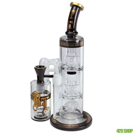 Black Leaf Tripple Percolator Bong